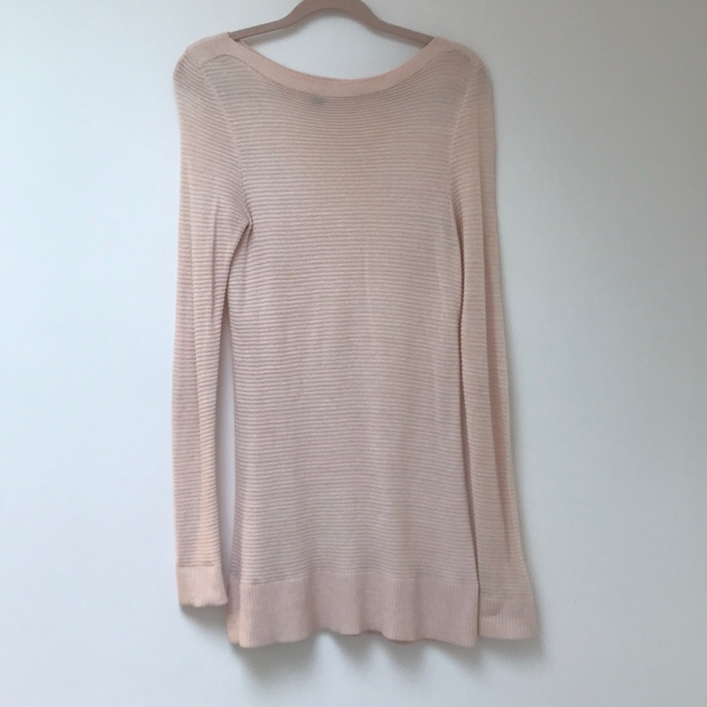 Long Blush Pink Sweater